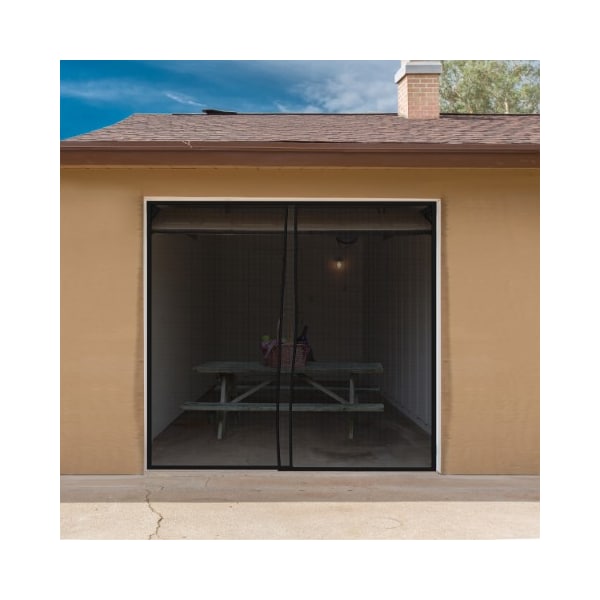 Nature Spring Nature Spring Magnetic Garage Door Screen, 1 Car Stall Mesh Curtain Keeps Mosquitos and Insects Out 286055TDE - main